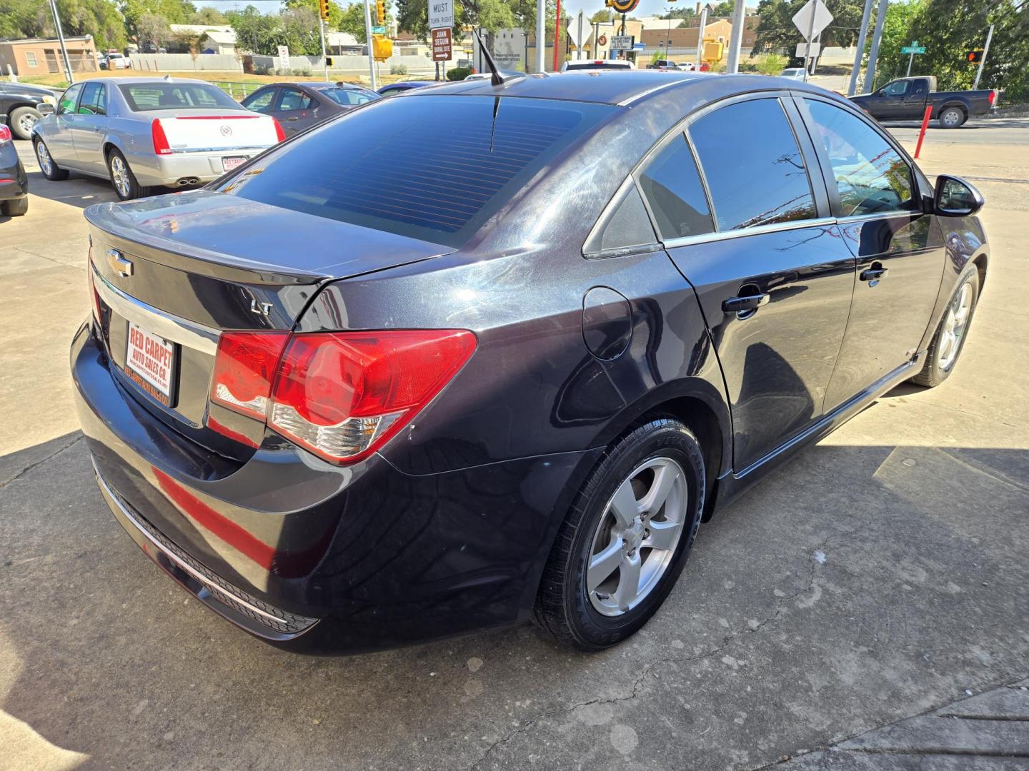 2014 Blue /Black Chevrolet Cruze 1LT Manual (1G1PD5SB9E7) with an 1.4L L4 DOHC 16V TURBO engine, 6-Speed Manual transmission, located at 503 West Court, Seguin, TX, 78155, (830) 379-3373, 29.568621, -97.969803 - *Cash Special* 2014 Chevrolet Cruze 1LT Manual with a 1.4L L4 DOHC 16V TURBO, Standard Transmission, Tilt, Cruise, AM/FM/CD Touchscreen Stereo, Power Windows, Locks, Seat and Side Mirrors, Bluetooth, Onstar Capability, Tinted Windows, Backup Camera, Alloy Wheels, Rear Defroster and more!! - Photo#1