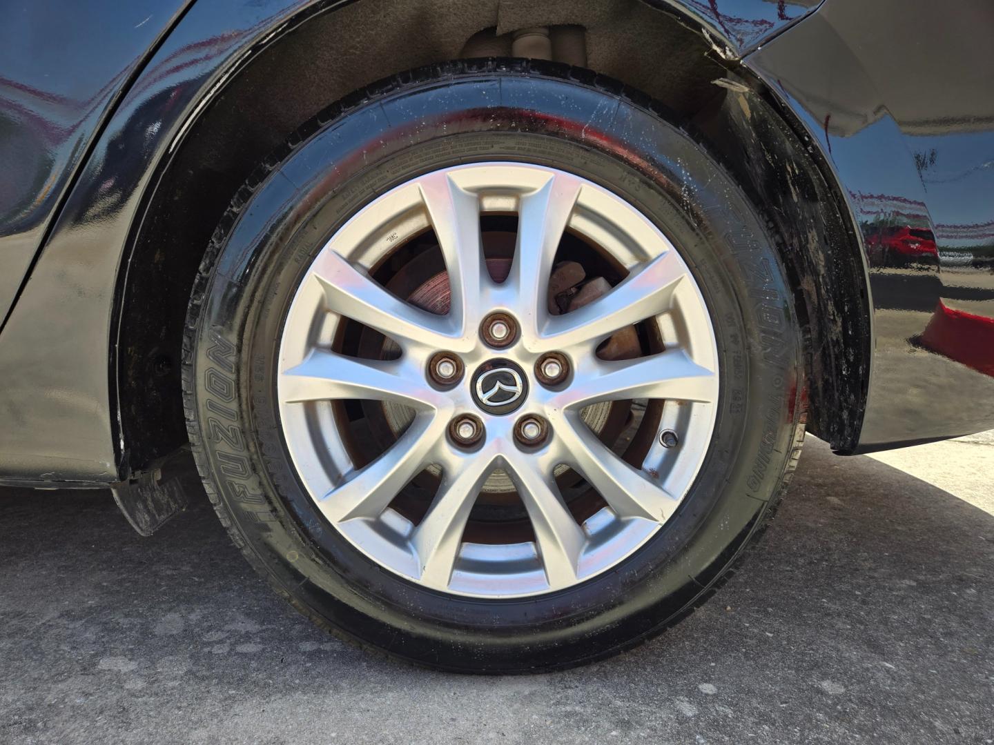 2014 Black /BLACK Mazda MAZDA3 (3MZBM1V74EM) with an 2.0L l4 F DOHC 16V engine, Automatic transmission, located at 503 West Court, Seguin, TX, 78155, (830) 379-3373, 29.568621, -97.969803 - Photo#8