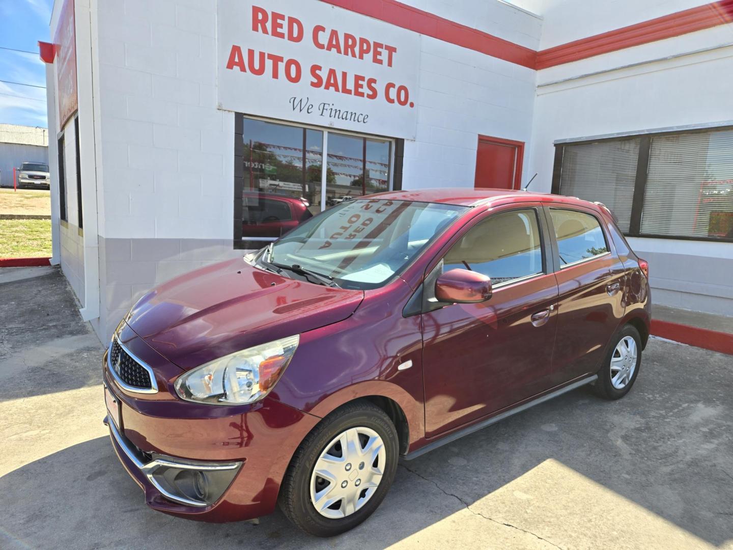 2018 Mitsubishi Mirage ES (ML32A3HJ6JH) with an 1.2L L3 DOHC engine, Automatic transmission, located at 503 West Court, Seguin, TX, 78155, (830) 379-3373, 29.568621, -97.969803 - 2018 Mitsubishi Mirage ES with a 1.2L L3 DOHC, Automatic, Tilt, AM/FM Touchscreen Stereo, Power Windows, Locks and Side Mirrors, Bluetooth, Tinted Windows, Backup Camera, Rear Wiper, Rear Defroster and more!! - Photo#0