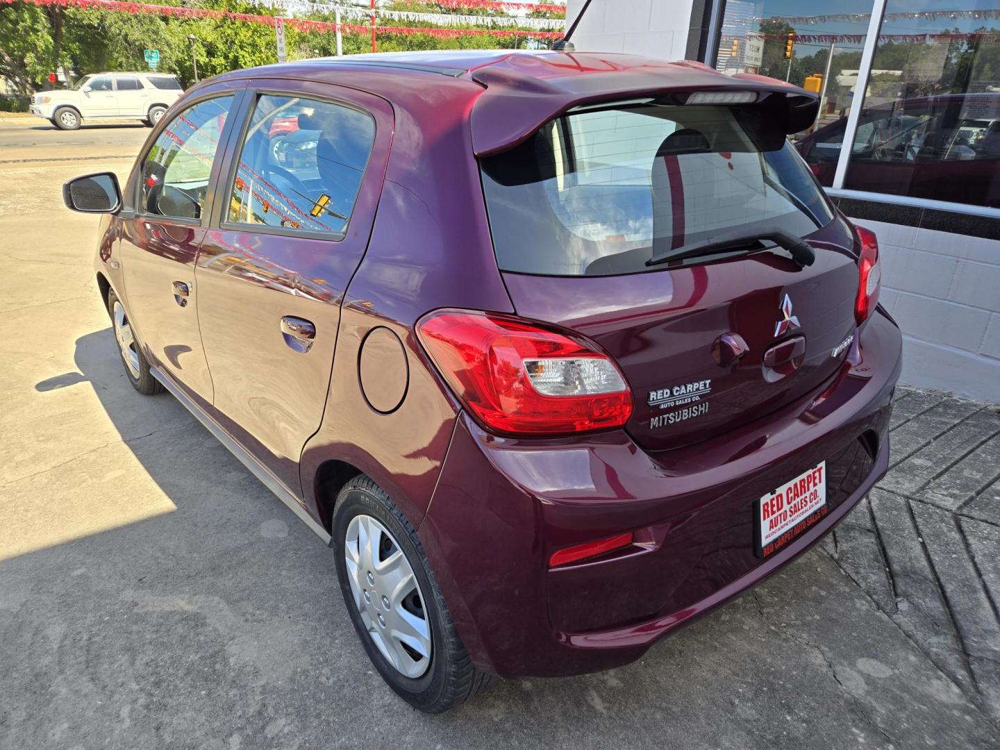 2018 Mitsubishi Mirage ES (ML32A3HJ6JH) with an 1.2L L3 DOHC engine, Automatic transmission, located at 503 West Court, Seguin, TX, 78155, (830) 379-3373, 29.568621, -97.969803 - 2018 Mitsubishi Mirage ES with a 1.2L L3 DOHC, Automatic, Tilt, AM/FM Touchscreen Stereo, Power Windows, Locks and Side Mirrors, Bluetooth, Tinted Windows, Backup Camera, Rear Wiper, Rear Defroster and more!! - Photo#2
