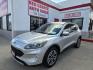 2020 SILVER Ford Escape SEL AWD (1FMCU9H6XLU) with an 1.5L L3 engine, 6A transmission, located at 503 West Court, Seguin, TX, 78155, (830) 379-3373, 29.568621, -97.969803 - Photo#0