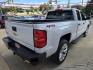 2018 WHITE Chevrolet Silverado 1500 Work Truck Double Cab 4WD (1GCVKNECXJZ) with an 5.3L V8 OHV 16V engine, 6A transmission, located at 503 West Court, Seguin, TX, 78155, (830) 379-3373, 29.568621, -97.969803 - 2018 Chevrolet Silverado 1500 Work Truck Double Cab 4WD with a 5.3L V8 OHV 16V, Automatic, Tilt, Cruise, AM/FM Touchscreen Stereo, Power Windows, Locks and Side Mirrors, Bluetooth, Front Bench Seating, Tinted Windows, Automatic Headlights, Onstar Capability, Grille Guard, Camper Shell, Running Board - Photo#2
