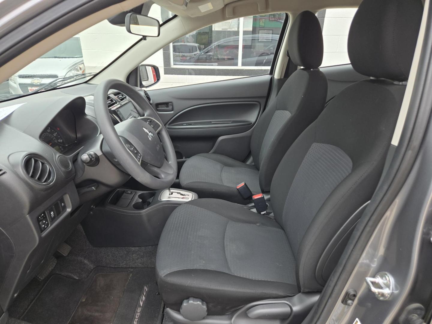 2023 SILVER Mitsubishi Mirage G4 ES (ML32FUFJ9PH) with an 1.2L L3 DOHC engine, CVT transmission, located at 503 West Court, Seguin, TX, 78155, (830) 379-3373, 29.568621, -97.969803 - 2023 Mitsubishi Mirage G4 ES with a 1.2L L3 DOHC, Automatic, Tilt, Cruise, AM/FM Touchscreen Stereo, Power Windows, Locks and Side Mirrors, Bluetooth, Backup Camera and more!! - Photo#4