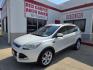 2014 WHITE Ford Escape Titanium FWD (1FMCU0J95EU) with an 2.0L L4 DOHC 16V engine, 6-Speed Automatic transmission, located at 503 West Court, Seguin, TX, 78155, (830) 379-3373, 29.568621, -97.969803 - 2014 Ford Escape Titanium FWD with a 2.0L L4 DOHC 16V, Automatic, Tilt, Cruise, AM/FM/CD Stereo, Power Windows, Locks, Seat and Side Mirrors, Bluetooth, Leather Seats, Tinted Windows, Dual Climate Control, Heated Seats, Power Rear Hatch, Alloy Wheels, Backup Camera, Bumper Sensors, Rear Wiper, Rear - Photo#0