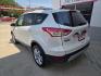 2014 WHITE Ford Escape Titanium FWD (1FMCU0J95EU) with an 2.0L L4 DOHC 16V engine, 6-Speed Automatic transmission, located at 503 West Court, Seguin, TX, 78155, (830) 379-3373, 29.568621, -97.969803 - 2014 Ford Escape Titanium FWD with a 2.0L L4 DOHC 16V, Automatic, Tilt, Cruise, AM/FM/CD Stereo, Power Windows, Locks, Seat and Side Mirrors, Bluetooth, Leather Seats, Tinted Windows, Dual Climate Control, Heated Seats, Power Rear Hatch, Alloy Wheels, Backup Camera, Bumper Sensors, Rear Wiper, Rear - Photo#3