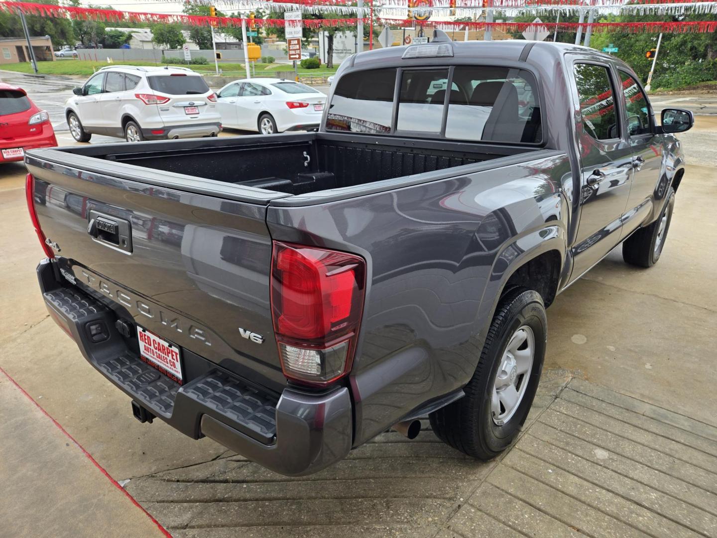 2021 GRAY Toyota Tacoma SR5 Double Cab Long Bed V6 6AT 4WD (5TFCZ5AN6MX) with an 3.5L V6 DOHC 24V engine, Automatic transmission, located at 503 West Court, Seguin, TX, 78155, (830) 379-3373, 29.568621, -97.969803 - 2021 Toyota Tacoma SR Double Cab 4WD with a 3.5L V6 DOHC 24V, Automatic, Tilt, Cruise, AM/FM Touchscreen Stereo, Power Windows, Locks and Side Mirrors, Bluetooth, Dual Climate Control, Tinted Windows, Backup Camera, Trailer Towing, Alloy Wheels and more!! - Photo#2