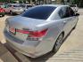 2012 SILVER Honda Accord EX-L Sedan AT (1HGCP2F87CA) with an 2.4L L4 DOHC 16V engine, 5-Speed Automatic transmission, located at 503 West Court, Seguin, TX, 78155, (830) 379-3373, 29.568621, -97.969803 - Photo#2