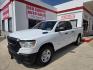 2022 WHITE RAM 1500 Tradesman Quad Cab 2WD (1C6RRECTXNN) with an 3.6L V6 FFV engine, 8A transmission, located at 503 West Court, Seguin, TX, 78155, (830) 379-3373, 29.568621, -97.969803 - 2022 RAM 1500 Tradesman Quad Cab 2WD with a 3.6L V6 FFV, Automatic, Tilt, Cruise, AM/FM/AUX Touchscreen Stereo, Power Windows, Locks and Side Mirrors, Bluetooth, Front Bench Seating, Trailer Towing, Alloy Wheels and more!! - Photo#0
