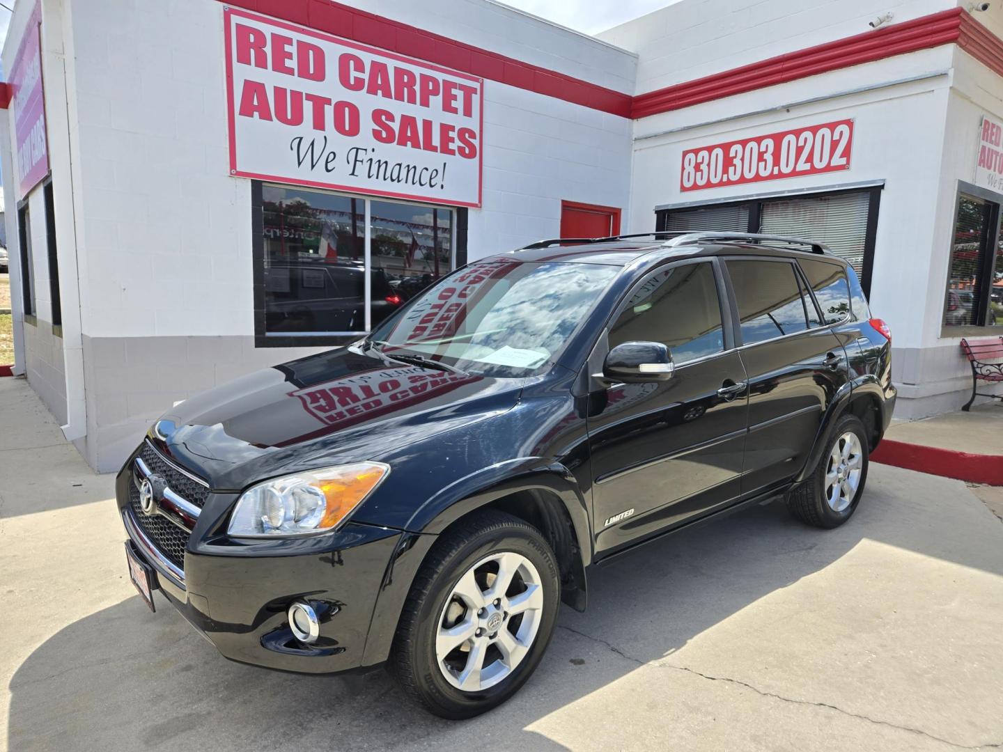 2010 Black Toyota RAV4 Limited I4 2WD (2T3YF4DVXAW) with an 2.4L L4 DOHC 16V engine, 4-Speed Automatic transmission, located at 503 West Court, Seguin, TX, 78155, (830) 379-3373, 29.568621, -97.969803 - 2010 Toyota RAV4 Limited 2WD with a 2.4L L4 DOHC 16V, Automatic, Tilt, Cruise, AM/FM/CD/AUX Stereo, Power Windows, Locks, Seat and Side Mirrors, Bluetooth, Dual Climate Control, Power Sunroof, Heated Seats, Alloy Wheels, Automatic Headlights, Rear Wiper, Rear Defroster and more!! - Photo#0