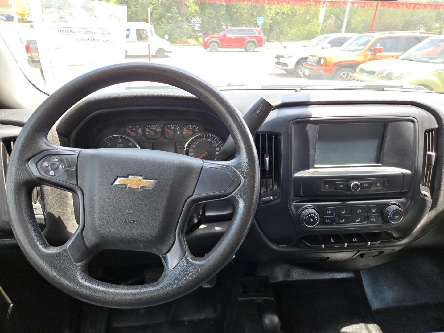 2019 WHITE Chevrolet Silverado 1500 Work Truck Double Cab 4WD (2GCVKNEC7K1) with an 5.3L V8 OHV 16V engine, 6A transmission, located at 503 West Court, Seguin, TX, 78155, (830) 379-3373, 29.568621, -97.969803 - 2019 Chevrolet Silverado 1500 Work Truck Double Cab 4WD with a 5.3L V8 OHV 16V, Automatic, Tilt, Cruise, AM/FM Touchscreen Stereo, Power Windows, Locks and Side Mirrors, Bluetooth, Automatic Headlights, Headache Rack, Onstar Capability, Trailer Towing, Backup Camera, Alloy Wheels and more!! - Photo#5