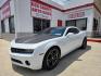 2012 SILVER Chevrolet Camaro Coupe 2LT (2G1FC1E37C9) with an 3.6L V6 DOHC 24V FFV engine, 6-Speed Automatic transmission, located at 503 West Court, Seguin, TX, 78155, (830) 379-3373, 29.568621, -97.969803 - 2012 Chevrolet Camaro Coupe 2LT with a 3.6L V6 DOHC 24V FFV, Automatic, Tilt, Cruise, AM/FM/CD Stereo, Power Windows, Locks, Seat and Side Mirrors, Bluetooth, Heated Seats, Tinted Windows, Onstar Capability, Backup Camera, Rear Defroster and more!! - Photo#0