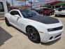 2012 SILVER Chevrolet Camaro Coupe 2LT (2G1FC1E37C9) with an 3.6L V6 DOHC 24V FFV engine, 6-Speed Automatic transmission, located at 503 West Court, Seguin, TX, 78155, (830) 379-3373, 29.568621, -97.969803 - 2012 Chevrolet Camaro Coupe 2LT with a 3.6L V6 DOHC 24V FFV, Automatic, Tilt, Cruise, AM/FM/CD Stereo, Power Windows, Locks, Seat and Side Mirrors, Bluetooth, Heated Seats, Tinted Windows, Onstar Capability, Backup Camera, Rear Defroster and more!! - Photo#1