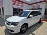 2018 WHITE Dodge Grand Caravan GT (2C4RDGEGXJR) with an 3.6L V6 DOHC 24V engine, 6A transmission, located at 503 West Court, Seguin, TX, 78155, (830) 379-3373, 29.568621, -97.969803 - 2018 Dodge Grand Caravan GT with a 3.6L V6 DOHC 24V, Automatic, Tilt, Cruise, AM/FM/CD/AUX Touchscreen Stereo, Power Windows, Locks, Seat and Side Mirrors, Bluetooth, Navigation, Dual Climate Control, Rear A/C, Heated Seats, Heated Steering Wheel, Tinted Windows, Power Side Sliding Doors, Power Rear - Photo#0