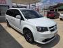2018 WHITE Dodge Grand Caravan GT (2C4RDGEGXJR) with an 3.6L V6 DOHC 24V engine, 6A transmission, located at 503 West Court, Seguin, TX, 78155, (830) 379-3373, 29.568621, -97.969803 - 2018 Dodge Grand Caravan GT with a 3.6L V6 DOHC 24V, Automatic, Tilt, Cruise, AM/FM/CD/AUX Touchscreen Stereo, Power Windows, Locks, Seat and Side Mirrors, Bluetooth, Navigation, Dual Climate Control, Rear A/C, Heated Seats, Heated Steering Wheel, Tinted Windows, Power Side Sliding Doors, Power Rear - Photo#1