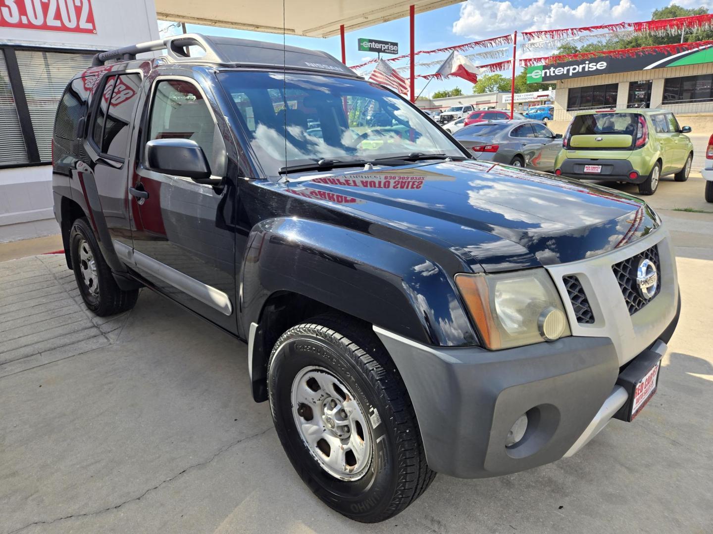 2009 Black Nissan Xterra Off-Road 4WD (5N1AN08W69C) with an 4.0L V6 DOHC 24V engine, Automatic transmission, located at 503 West Court, Seguin, TX, 78155, (830) 379-3373, 29.568621, -97.969803 - 2009 Nissan Xterra X Off-Road 4WD with a 4.0L V6 DOHC 24V, Automatic, Tilt, Cruise, AM/FM/AUX Stereo, Power Windows, Locks and Side Mirrors, Tinted Windows, Trailer Towing, Rear Wiper, Rear Defroster and more!! - Photo#1