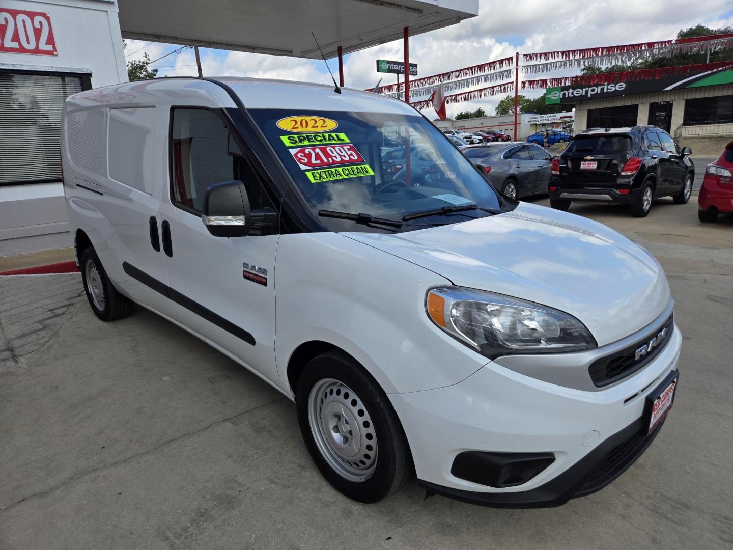 2022 WHITE RAM ProMaster City Wagon (ZFBHRFAB2N6) with an 2.4L L4 engine, 9A transmission, located at 503 West Court, Seguin, TX, 78155, (830) 379-3373, 29.568621, -97.969803 - 2022 RAM ProMaster City Wagon with a 2.4L L4, Automatic, Tilt, Cruise, AM/FM Touchscreen Stereo, Power Windows, Bluetooth, Overhead Storage, Backup Camera, Bumper Sensors, Alloy Wheels and more!! - Photo#1