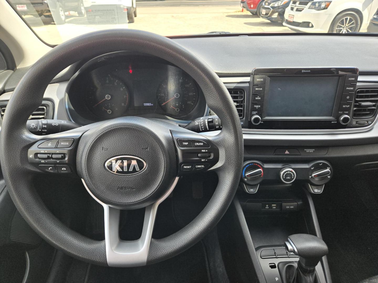 2020 Red Kia Rio5 S (3KPA25AD1LE) with an 1.6L L4 DOHC 16V engine, 6A transmission, located at 503 West Court, Seguin, TX, 78155, (830) 379-3373, 29.568621, -97.969803 - Photo#5