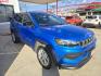 2024 Blue Jeep Compass Sport (3C4NJDANXRT) with an 2.0L L4 DOHC 16V TURBO engine, 9A transmission, located at 503 West Court, Seguin, TX, 78155, (830) 379-3373, 29.568621, -97.969803 - 2024 Jeep Compass Sport with a 2.0L L4 DOHC 16V TURBO, Automatic, Tilt, Cruise, AM/FM Touchscreen Stereo, Power Windows, Locks and Side Mirrors, Bluetooth, Tinted Windows, Automatic Headlights, Alloy Wheels, Backup Camera, Rear Wiper, Rear Defroster and more!! - Photo#1
