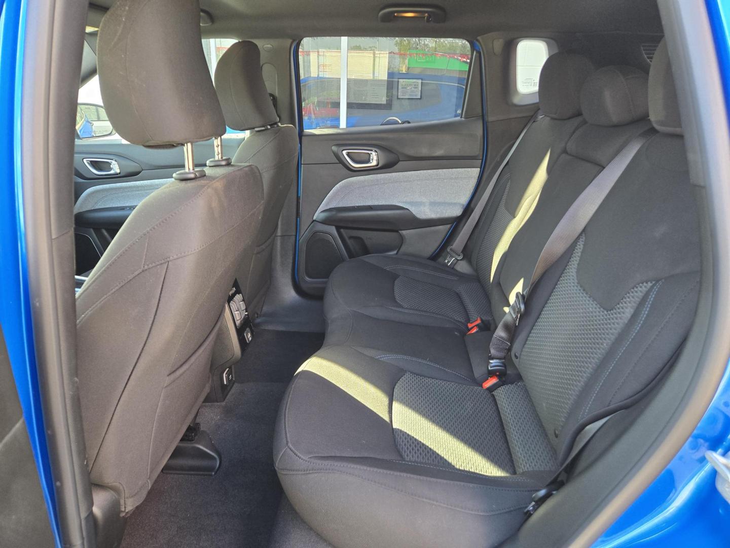 2024 Blue Jeep Compass Sport (3C4NJDANXRT) with an 2.0L L4 DOHC 16V TURBO engine, 9A transmission, located at 503 West Court, Seguin, TX, 78155, (830) 379-3373, 29.568621, -97.969803 - 2024 Jeep Compass Sport with a 2.0L L4 DOHC 16V TURBO, Automatic, Tilt, Cruise, AM/FM Touchscreen Stereo, Power Windows, Locks and Side Mirrors, Bluetooth, Tinted Windows, Automatic Headlights, Alloy Wheels, Backup Camera, Rear Wiper, Rear Defroster and more!! - Photo#6