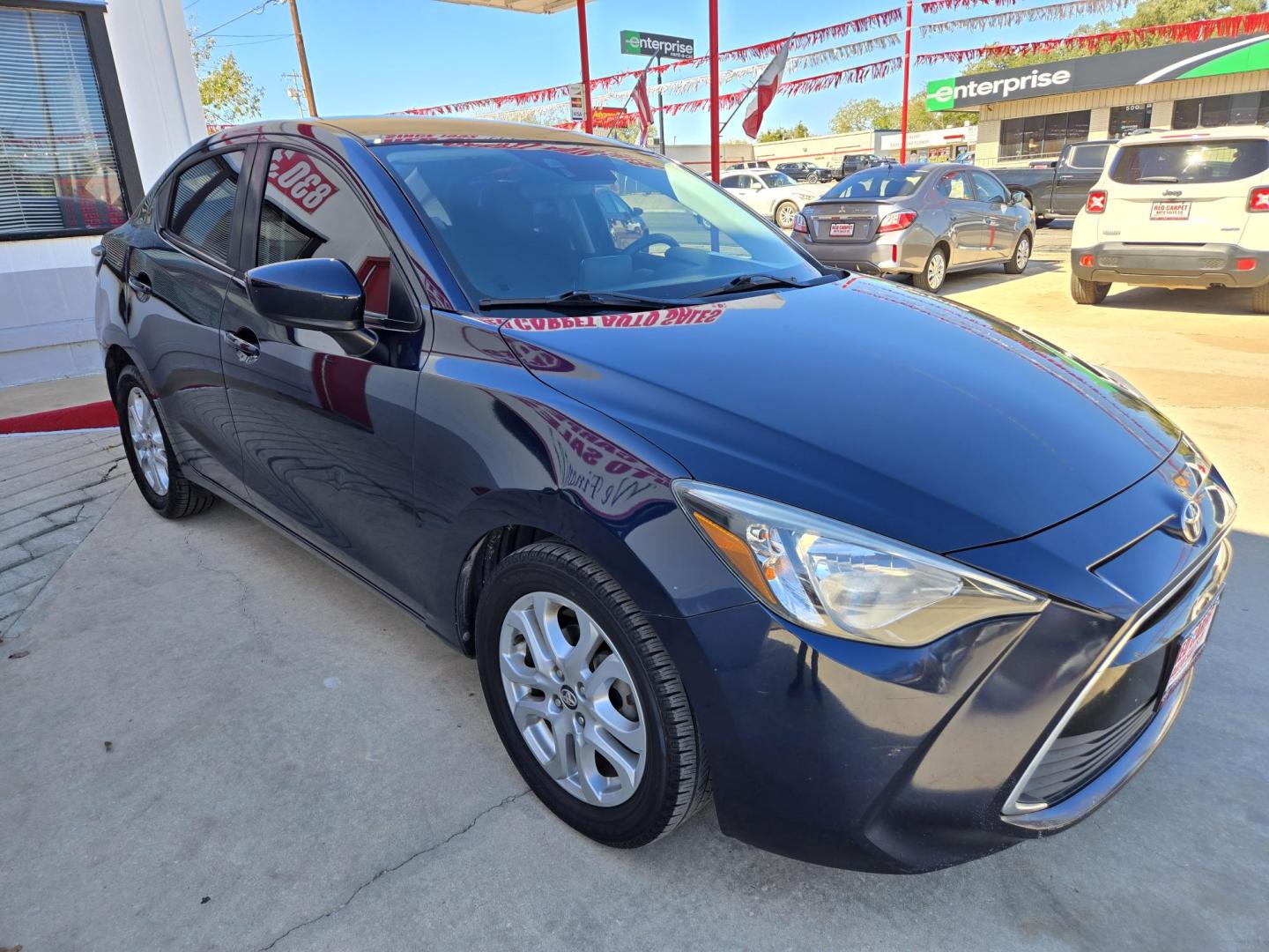 2018 Blue Toyota Yaris iA 6A (3MYDLBYV9JY) with an 1.5L L4 DOHC 16V engine, Automatic transmission, located at 503 West Court, Seguin, TX, 78155, (830) 379-3373, 29.568621, -97.969803 - 2018 Toyota Yaris iA with a 1.5L L4 DOHC 16V, Automatic, Tilt, Cruise, AM/FM Stereo, Power Windows, Locks and Side Mirrors, Bluetooth, Tinted Windows, Backup Camera, Alloy Wheels, Rear Defroster and more!! - Photo#1