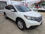 2012 WHITE Honda CR-V EX-L 2WD 5-Speed AT (5J6RM3H76CL) with an 2.4L L4 DOHC 16V engine, 5-Speed Automatic transmission, located at 503 West Court, Seguin, TX, 78155, (830) 379-3373, 29.568621, -97.969803 - 2012 Honda CR-V EX-L 2WD with a 2.4L L4 DOHC 16V, Automatic, Tilt, Cruise, AM/FM/CD Touchscreen Stereo, Power Windows, Locks, Seat and Side Mirrors, Bluetooth, Navigation, Leather Seating, Alloy Wheels, Backup Camera, Rear Wiper, Rear Defroster and more!! - Photo#1