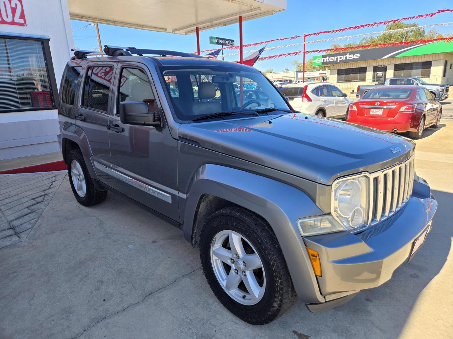 2012 GRAY Jeep Liberty Limited 4WD (1C4PJMCK5CW) with an 3.7L V6 SOHC 12V engine, 4-Speed Automatic transmission, located at 503 West Court, Seguin, TX, 78155, (830) 379-3373, 29.568621, -97.969803 - *Cash Special* 2012 Jeep Liberty Limited 4WD with a 3.7L V6 SOHC 12V, Automatic, Tilt, Cruise, AM/FM/CD/AUX Stereo, Power Windows, Locks, Seat and Side Mirrors, Bluetooth, Leather Seating, Heated Seats, Tinted Windows Alloy Wheels, Trailer Towing, Rear Wiper, Rear Defroster and more!! - Photo#1