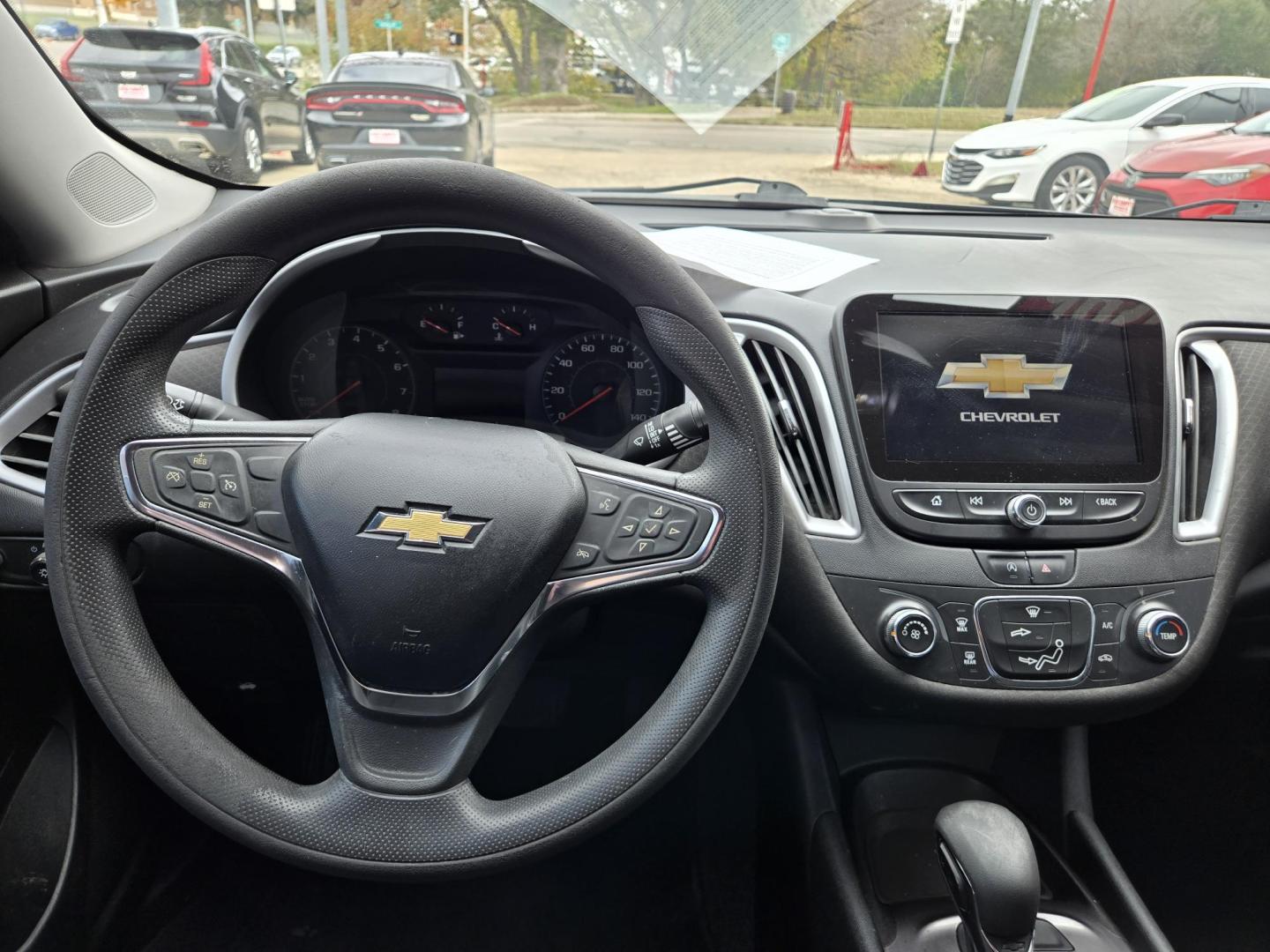 2021 Black Chevrolet Malibu LS (1G1ZB5ST7MF) with an 1.5L L4 DOHC 16V engine, 6A transmission, located at 503 West Court, Seguin, TX, 78155, (830) 379-3373, 29.568621, -97.969803 - Photo#5