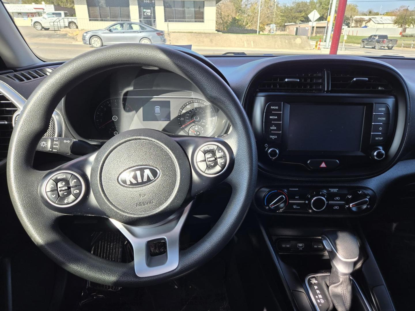 2021 Red Kia Soul LX CVT (KNDJ23AU2M7) with an 2.0L L4 DOHC 16V engine, Automatic transmission, located at 503 West Court, Seguin, TX, 78155, (830) 379-3373, 29.568621, -97.969803 - 2021 Kia Soul LX with a 2.0L L4 DOHC 16V, Automatic, Tilt, Cruise, AM/FM Touchscreen Stereo, Power Windows, Locks, Seat and Side Mirrors, Bluetooth, Backup Camera, Alloy Wheels, Rear Wiper, Rear Defroster and more!! *Merry Christmas inflatable not included, Get your own!* - Photo#5