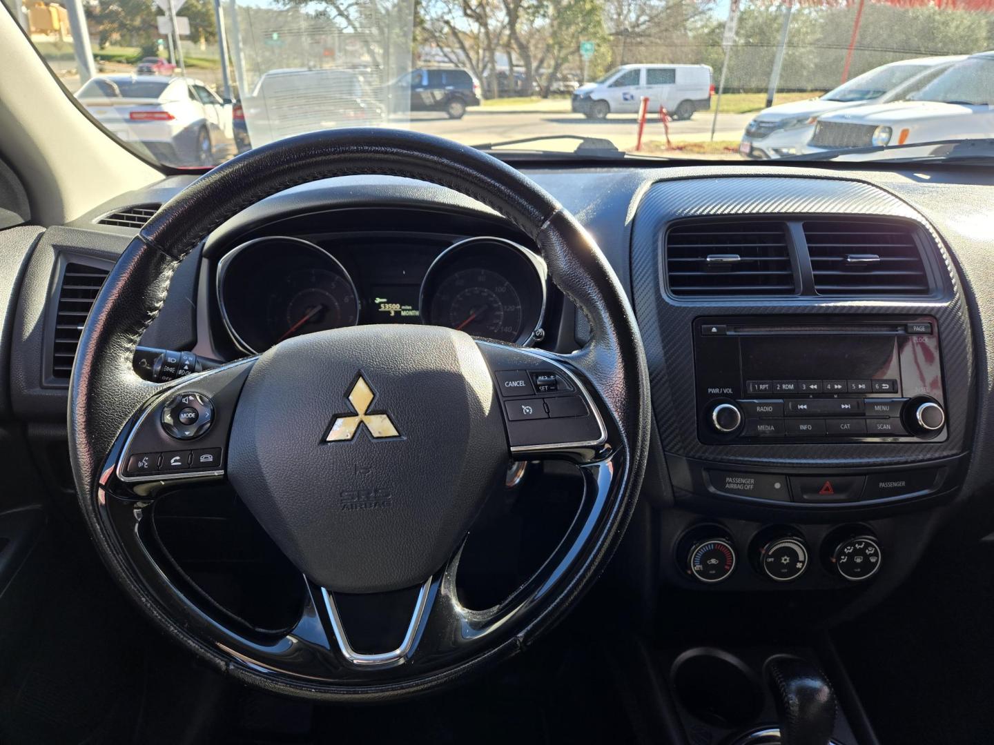 2016 Red Mitsubishi Outlander Sport 2.4 ES CVT (JA4AP3AWXGZ) with an 2.4L L4 DOHC 16V engine, Automatic transmission, located at 503 West Court, Seguin, TX, 78155, (830) 379-3373, 29.568621, -97.969803 - 2016 Mitsubishi Outlander Sport with a 2.4L L4 DOHC 16V, Automatic, Tilt, Cruise, AM/FM/CD Stereo, Power Windows, Locks and Side Mirrors, Bluetooth, Tinted Windows, Alloy Wheels, Rear Wiper, Rear Defroster and more!! - Photo#5