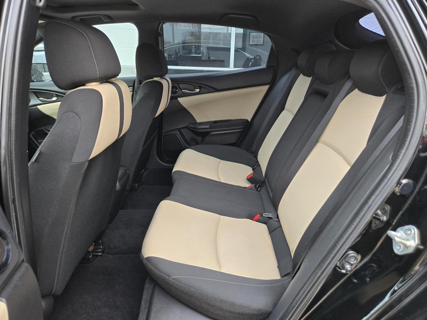 2018 Black Honda Civic EX (SHHFK7H57JU) with an 2.0L L4 DOHC 16V TURBO engine, Automatic transmission, located at 503 West Court, Seguin, TX, 78155, (830) 379-3373, 29.568621, -97.969803 - 2018 Honda Civic EX with a 2.0L L4 DOHC 16V TURBO, Automatic, Tilt, Cruise, AM/FM Touchscreen Stereo, Power Windows, Locks and Side Mirrors, Bluetooth, Tinted Windows, Power Sunroof, Heated Seats, Backup Camera, Alloy Wheels, Rear Wiper, Rear Defroster and more!! - Photo#6