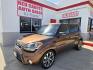 2012 BROWN Kia Soul ! (KNDJT2A65C7) with an 2.0L L4 DOHC 16V engine, Automatic transmission, located at 503 West Court, Seguin, TX, 78155, (830) 379-3373, 29.568621, -97.969803 - 2012 Kia Soul ! with a 2.0L L4 DOHC 16V, Automatic, Tilt, Cruise, AM/FM/CD Stereo, Power Windows, Locks and Side Mirrors, Bluetooth, Tinted Windows, Power Sunroof, Alloy Wheels, Heated Seats, Rear Wiper, Rear Defroster and more!! - Photo#0