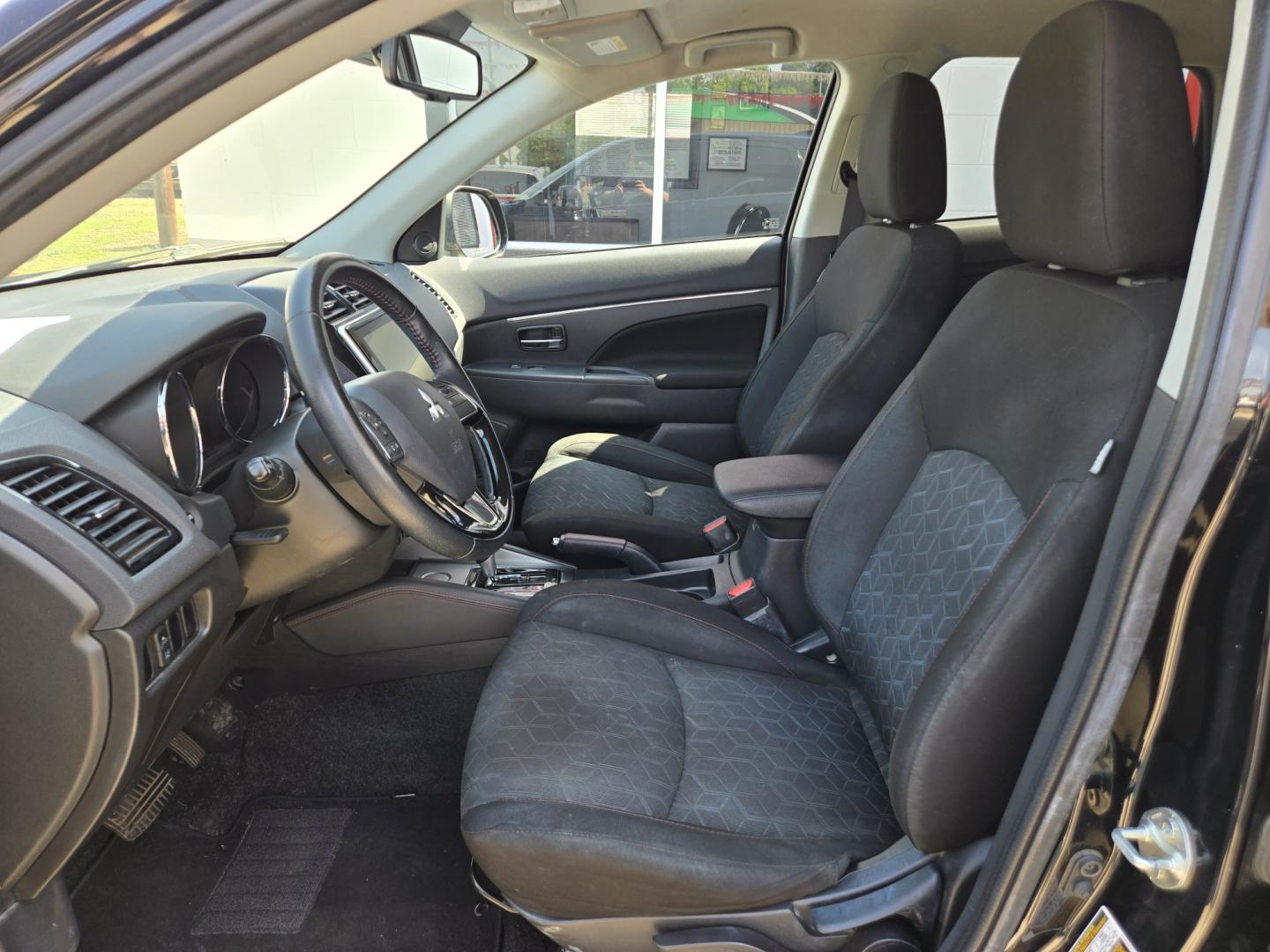 2021 Black Mitsubishi Outlander Sport 2.0 ES CVT (JA4APUAU1MU) with an 2.0L L4 DOHC 16V engine, Automatic transmission, located at 503 West Court, Seguin, TX, 78155, (830) 379-3373, 29.568621, -97.969803 - 2021 Mitsubishi Outlander Sport ES with a 2.0L L4 DOHC 16V, Automatic, Tilt, Cruise, AM/FM Stereo, Power Windows, Locks and Side Mirrors, Tinted Windows, Alloy Wheels, Backup Camera, Rear Wiper, Rear Defroster and more!! - Photo#4