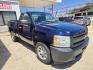 2012 BLUE Chevrolet Silverado 1500 Work Truck 2WD (1GCNCPEX1CZ) with an 4.3L V6 OHV 12V engine, 4-Speed Automatic transmission, located at 503 West Court, Seguin, TX, 78155, (830) 379-3373, 29.568621, -97.969803 - 2012 Chevrolet Silverado 1500 Work Truck 2WD with a 4.3L V6 OHV 12V, Automatic, Tilt, Cruise, AM/FM Stereo, Power Windows, Locks and Side Mirrors, Automatic Headlights, Alloy Wheels and more!! - Photo#1