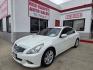 2013 WHITE Infiniti G Sedan 37 Journey (JN1CV6AP8DM) with an 3.7L V6 DOHC 24V engine, 5-Speed Automatic transmission, located at 503 West Court, Seguin, TX, 78155, (830) 379-3373, 29.568621, -97.969803 - 2013 Infiniti G Sedan 37 Journey with a 3.7L V6 DOHC 24V, Automatic, Tilt, Cruise, AM/FM/CD Touchscreen Stereo, Power Windows, Locks, Seat and Side Mirrors, Bluetooth, Leather Seating, Navigation System, Dual Climate Control, Tinted Windows, Power Sunroof, Alloy Wheels, Backup Camera, Rear Defroster - Photo#0