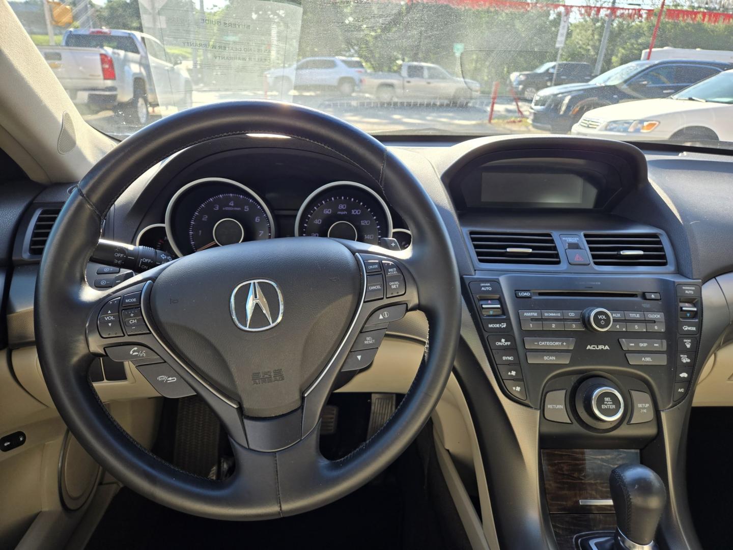 2012 Black Acura TL 6-Speed AT (19UUA8F23CA) with an 3.5L V6 SOHC 24V engine, 6-Speed Automatic transmission, located at 503 West Court, Seguin, TX, 78155, (830) 379-3373, 29.568621, -97.969803 - 2012 Acura TL with a 3.5L V6 SOHC 24V, Automatic, Tilt, Cruise, AM/FM/CD Stereo, Power Windows, Locks, Seat and Side Mirrors, Leather Seating, Bluetooth, Power Sunroof, Dual Climate Control, Rear A/C, Alloy Wheels, Tinted Windows, Rear Defroster and more!! - Photo#5