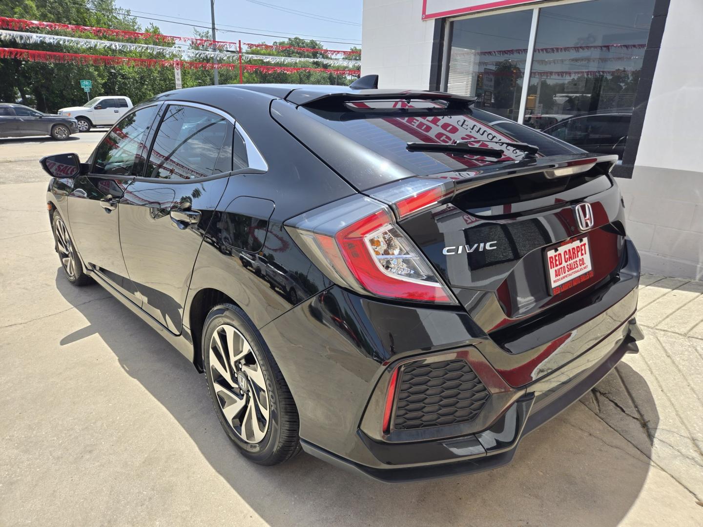 2017 Black Honda Civic LX CVT (SHHFK7H26HU) with an 2.0L L4 DOHC 16V TURBO engine, CVT transmission, located at 503 West Court, Seguin, TX, 78155, (830) 379-3373, 29.568621, -97.969803 - 2017 Honda Civic LX with a 2.0L L4 DOHC 16V TURBO, Automatic, Tilt, Cruise, AM/FM Stereo, Power Windows, Locks and Side Mirrors, Bluetooth, Tinted Windows, Backup Camera, Alloy Wheels, Rear Wiper, Rear Defroster and more!!- Photo#3