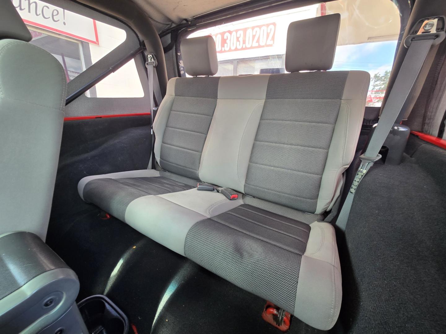2007 RED Jeep Wrangler X (1J4FA24107L) with an 3.8L V6 OHV 12V engine, Automatic transmission, located at 503 West Court, Seguin, TX, 78155, (830) 379-3373, 29.568621, -97.969803- Photo#6