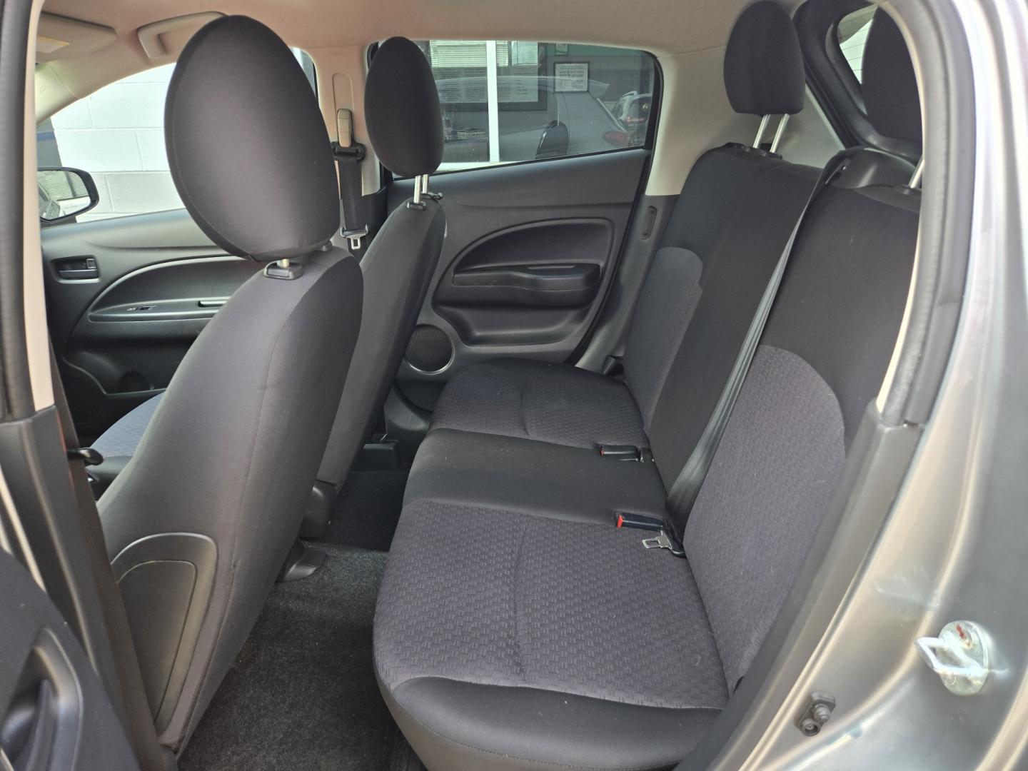 2020 GRAY Mitsubishi Mirage ES 5M (ML32A3HJXLH) with an 1.2L L3 DOHC engine, Automatic transmission, located at 503 West Court, Seguin, TX, 78155, (830) 379-3373, 29.568621, -97.969803 - 2020 Mitsubishi Mirage ES with a 1.2L L3 DOHC, Automatic, Tilt, Cruise, AM/FM Touchscreen Stereo, Power Windows, Locks and Side Mirrors, Bluetooth, Tinted Windows, Rear Wiper, Rear Defrosters and more!!- Photo#6