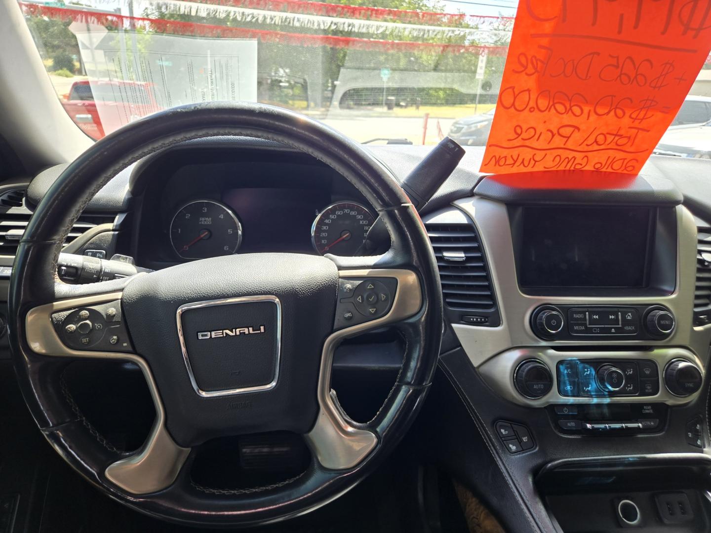 2016 Black GMC Yukon XL Denali 4WD (1GKS2HKJ6GR) with an 6.2L V8 OHV 16V engine, 6A transmission, located at 503 West Court, Seguin, TX, 78155, (830) 379-3373, 29.568621, -97.969803 - 2016 GMC Yukon XL Denali 4WD with a 6.2L V8 OHV 16V, Automatic, Tilt, Cruise, AM/FM Touchscreen Stereo, Power Windows, Locks, Seat and Side Mirrors, Leather Seating, Bluetooth, Dual Climate Control, Rear A/C, Third Row Seating, Power Rear Hatch, Power Running Boards, Power Sunroof, Alloy Wheels, Tin- Photo#5