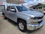 2018 SILVER Chevrolet Silverado 1500 LT Crew Cab 2WD (3GCPCREC5JG) with an 5.3L V8 OHV 16V engine, 6A transmission, located at 503 West Court, Seguin, TX, 78155, (830) 379-3373, 29.568621, -97.969803 - 2018 Chevrolet Silverado 1500 LT Crew Cab 2WD with a 5.3L V8 OHV 16V, Automatic, Tilt, Cruise, AM/FM/AUX Touchscreen Stereo, Power Windows, Locks, Seat and Side Mirrors, Bluetooth, Heated Seats, Dual Climate Control, Onstar Capability, Running Boards, Alloy Wheels, Trailer Towing, Rear Defroster and- Photo#1