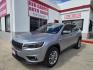 2019 SILVER Jeep Cherokee Latitude Plus 4WD (1C4PJMLXXKD) with an 3.2L V6 DOHC 24V engine, Automatic transmission, located at 503 West Court, Seguin, TX, 78155, (830) 379-3373, 29.568621, -97.969803 - 2019 Jeep Cherokee Latitude Plus 4WD with a 3.2L V6 DOHC 24V, Automatic, Tilt, Cruise, AM/FM/AUX Touchscreen Stereo, Power Windows, Locks, Seat and Side Mirrors, Leather Seating, Bluetooth, Tinted Windows, Backup Camera, Alloy Wheels, Rear Wiper, Rear Defroster and more!!- Photo#0