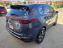 2020 BLUE Kia Sportage LX FWD (KNDPM3AC0L7) with an 2.4L V6 DOHC 24V engine, 6A transmission, located at 503 West Court, Seguin, TX, 78155, (830) 379-3373, 29.568621, -97.969803- Photo#2