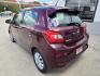 2020 Maroon Mitsubishi Mirage ES 5M (ML32A3HJ6LH) with an 1.2L L3 DOHC engine, Automatic transmission, located at 503 West Court, Seguin, TX, 78155, (830) 379-3373, 29.568621, -97.969803 - 2020 Mitsubishi Mirage ES with a 1.2L L3 DOHC, Automatic, Tilt, Cruise, AM/FM Touchscreen Stereo, Power Windows, Locks and Side Mirrors, Bluetooth, Backup Camera, Rear Wiper, Rear Defroster and more!!- Photo#3
