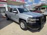 2018 SILVER Chevrolet Silverado 1500 LT Crew Cab Long Box 4WD (3GCUKREC5JG) with an 5.3L V8 OHV 16V engine, 6A transmission, located at 503 West Court, Seguin, TX, 78155, (830) 379-3373, 29.568621, -97.969803 - 2018 Chevrolet Silverado 1500 LT Crew Cab 4WD with a 5.3L V8 OHV 16V, Automatic, Tilt, Cruise, AM/FM Touchscreen Stereo, Power Windows, Locks, Seat and Side Mirrors, Bluetooth, Dual Climate Control, Front Bench Seating, Onstar Capability, Backup Camera, Alloy Wheels, Trailer Towing, Rear Defroster a- Photo#1