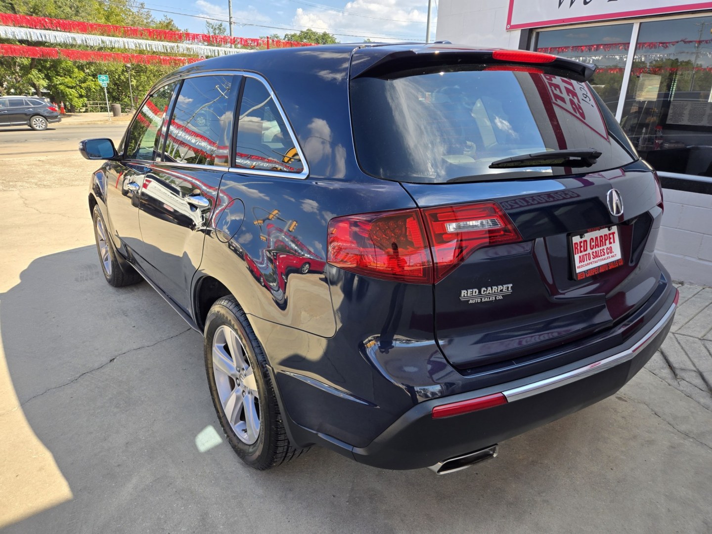 2013 BLUE Acura MDX 6-Spd AT w/Tech Package (2HNYD2H37DH) with an 3.5L V6 SOHC 24V engine, 6-Speed Automatic transmission, located at 503 West Court, Seguin, TX, 78155, (830) 379-3373, 29.568621, -97.969803- Photo#3
