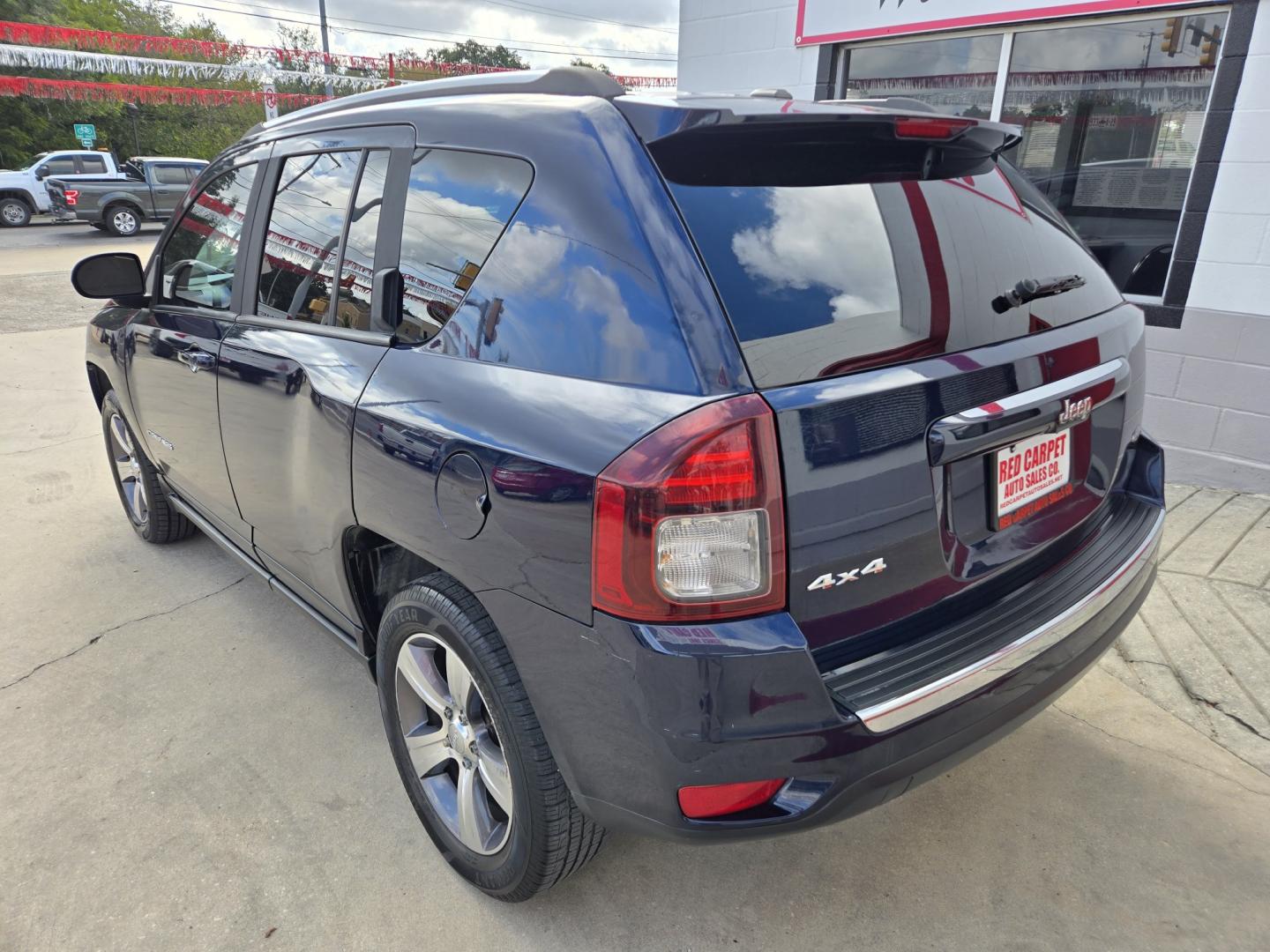 2016 BLUE Jeep Compass Latitude 4WD (1C4NJDEB3GD) with an 2.4L L4 DOHC 16V engine, 6A transmission, located at 503 West Court, Seguin, TX, 78155, (830) 379-3373, 29.568621, -97.969803 - 2016 Jeep Compass Latitude 4WD with a 2.4L L4 DOHC 16V, Automatic, Tilt, Cruise, AM/FM/CD/AUX Touchscreen Stereo, Power Windows, Locks, Seat and Side Mirrors, Leather Seating, Bluetooth, Tinted Windows, Heated Seats, Backup Camera, Alloy Wheels, Rear Wiper, Rear Defroster and more!!- Photo#3