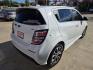 2019 WHITE Chevrolet Sonic LT Auto 5-Door (1G1JD6SB8K4) with an 1.4L L4 DOHC 24V TURBO engine, 6A transmission, located at 503 West Court, Seguin, TX, 78155, (830) 379-3373, 29.568621, -97.969803 - 2019 Chevrolet Sonic LT with a 1.4L L4 DOHC 24V TURBO, Automatic, Tilt, Cruise, AM/FM Touchscreen Stereo, Power Windows, Locks and Side Mirrors, Bluetooth, Onstar Capability, Heated Seats, Backup Camera, Alloy Wheels, Rear Wiper, Rear Defroster and more!!- Photo#2