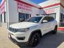 2020 WHITE Jeep Compass Latitude FWD (3C4NJCBB5LT) with an 2.4L L4 DOHC 16V engine, Automatic transmission, located at 503 West Court, Seguin, TX, 78155, (830) 379-3373, 29.568621, -97.969803 - 2020 Jeep Compass Latitude FWD with a 2.4L L4 DOHC 16V, Automatic, Tilt, Cruise, AM/FM/AUX Touchscreen Stereo, Power Windows, Locks and Side Mirrors, Bluetooth, Leather Seating, Dual Climate Control, Rear A/C, Tinted Windows, Backup Camera, Rear Wiper, Rear Defrosters and more!!- Photo#0