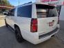 2016 WHITE Chevrolet Suburban LTZ 4WD (1GNSKJKC6GR) with an 5.3L V8 OHV 16V engine, 6A transmission, located at 503 West Court, Seguin, TX, 78155, (830) 379-3373, 29.568621, -97.969803 - 2016 Chevrolet Suburban LTZ 4WD with a 5.3L V8 OHV 16V, Automatic, Tilt, Cruise, AM/FM Touchscreen Stereo, Power Windows, Locks, Seat and Side Mirrors, Bluetooth, Leather Seating, Rear Entertainment System, Dual Climate Controls, Rear A/C, Power Sunroof, Power Rear Hatch, Heated and Cooled Seats, Ru- Photo#3