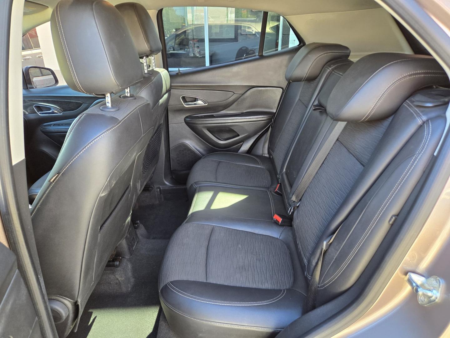 2015 Pewter Buick Encore Base FWD (KL4CJASB4FB) with an 1.4L L4 DOHC 16V TURBO engine, 6A transmission, located at 503 West Court, Seguin, TX, 78155, (830) 379-3373, 29.568621, -97.969803- Photo#6